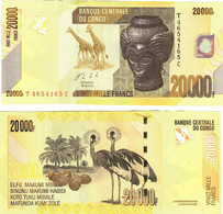 Congo (Democratic Rep) 20000 Francs 2013 UNC - République Démocratique Du Congo & Zaïre