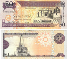 Dominican Republic 50 Pesos 2008 UNC - Dominicana