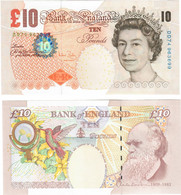 England 10 Pounds 2004 UNC "Bailey" - 10 Ponden