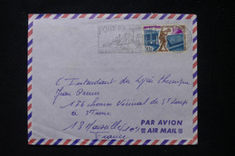 AFARS ET ISSAS - Enveloppe De Djibouti Pour La France En 1969, Affranchissement Basket - L 90533 - Covers & Documents