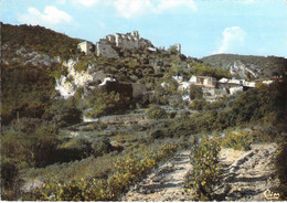 84 - Oppède Le Vieux - L'Eglise Et Le Château Féodal (1100) - Oppede Le Vieux