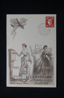 FRANCE - Carte FDC En 1949 - Timbre Cérès De La Bande Du Centenaire Du Timbre - L 90549 - ....-1949