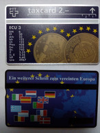 SUISSE PRIVEE ECU MONNAIE PIECE COIN EUROPA 2F NEUVE MINT - Timbres & Monnaies