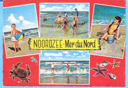 Noordzee-Mer Du Nord- Belgische Kust-La Côte Belge-Multivues-Children-Kinderen-Strand-Jeux D'Enfants-plage-Edit.Kruger - Children And Family Groups