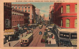 CPA  ETATS-UNIS---GRANBY STREET LOOKING TOWARDS NEW FEDERAL BUILDING NORFOLK - Norfolk