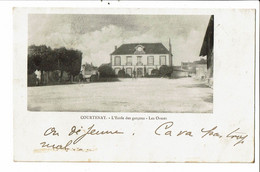 Delcampe - CPA-Carte Postale France-Courtenay-Ecole Des Garçons -Les Ormes 1903-VM28248 - Courtenay