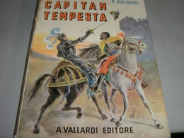 LIBRO"CAPITAN TEMPESTA " VALLARDI 1959-COLLANA DELL'ORSO - Azione E Avventura