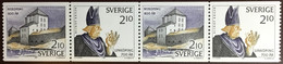 Sweden 1987 Town Anniversaries Booklet Strip MNH - Ohne Zuordnung