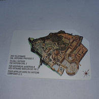 VATICAN-(vat-scv009a)-citta Delvaticano-(4)-(lirat Vatican-3.000)-(000129094)-used Card+1card Prepiad Free - Vaticano