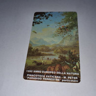 VATICAN-(vat-scv0012)-anno Europeo Della Natura-(8)-(lirat Vatican-10.000)-(000173204)-mint Card+1card Prepiad Free - Vatican