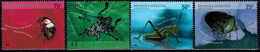 MDI-BK1-069 MINT ¤ ARGENTINA 2002 4w In Serie ¤ INSEKTEN - INSECTES - INSECTS - INSETTI - INSECTOS - Altri