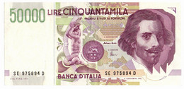 Italia - 50.000 Lire 1999 Bernini II     ----- - 50000 Liras