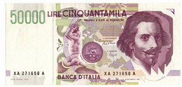 Italia - 50.000 Lire 1994 Bernini II - Serie Sostitutiva XA     ----- - 50.000 Lire