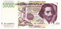 Italia - 50.000 Lire 1998 Bernini II - Serie Sostitutiva XC     ----- - 50.000 Lire