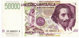 Italia - 50.000 Lire 1998 Bernini II - Serie Sostitutiva XC     ---- - 50.000 Lire