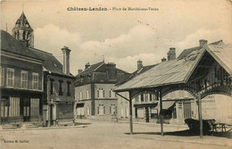 Château Landon * La Place Du Marché Aux Veaux * Mécanicien PENNETIER * Halles - Chateau Landon