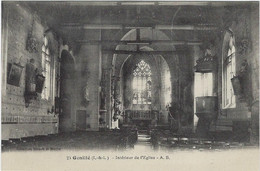 37  Genille  - Interieur De L'eglise - Genillé