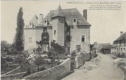 37  Genille  -  Le Chateau De La Bourdillere - Genillé