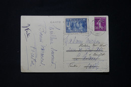 FRANCE - Vignette Des Médaillés Militaires Sur Carte Postale De Murols  - L 90746 - Covers & Documents