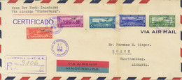 Guatemala, Aéreo. Sobre Yv 40/42, 45, 47. 1936. 2 Ctvos, 3 Ctvos, 5 Ctvos, 20 Ctvos, 30 Ctvos Y Diversos Valores De Corr - Andere & Zonder Classificatie