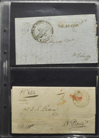 Italia, Prefilatelia. Sobre Yv . (1804ca). Conjunto De Treinta Y Dos Cartas Prefilatélicas De Italia, Circuladas Entre 1 - Other & Unclassified