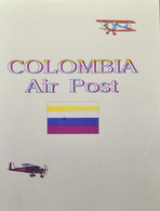 Colombia, Aéreo. Sobre Yv . (1925ca). Interesante Conjunto De Veintitrés Cartas De Colombia Circuladas Entre 1925 Y 1948 - Andere & Zonder Classificatie