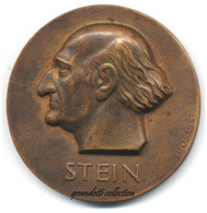 KARL STEIN MEDAGLIA COMMEMORATIVA COSTITUZIONE TEDESCA REICH 1931 BOSSELT - Monarchia/ Nobiltà