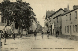 BOURGNEUF EN RETZ ARRIVEE DE LA ROUTE DE BOUIN - Bourgneuf-en-Retz