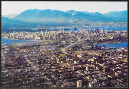 Canada: Intero, Stationery, Entier, Veduta Aerea Di Vancouver, Aerial View Of Vancouver, Vue Aérienne De Vancouver - 1953-.... Regering Van Elizabeth II