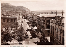 Cartolina - Trapani - Via Giovanni Battista Fardella - 1956 - Trapani