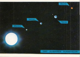 CPA ASTRONOMY, PLANETS ALIGNMENT - Astronomie