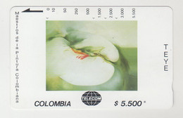 COLOMBIA (Tamura) -  Melus, Tirage 10.000, 5,500 $ Colombian Peso, Used - Colombia