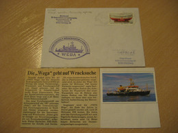 WEGA Wreck Wrecks Search Recherche Epaves HAMBURG 1990 Phantom Opera Cancel Diving Plongee GERMANY + Image - Diving
