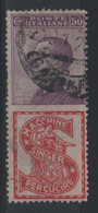 1924-25 Francobolli Regno Pubblicitari 50 C. Singer - Pubblicitari