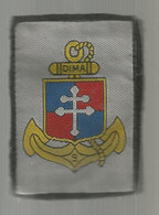 JC , G , écusson Tissu , 9 E DINA , Croix De Lorraine , Ancre - Stoffabzeichen