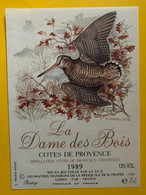 18464 - La Dame Des Bois Côtes De Provence 1989 - Caza