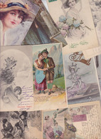 Lot 2779 De 10 CPA Femmes Women Glamour Déstockage Pour Revendeurs Ou Collectionneurs - 5 - 99 Postcards
