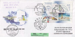 FDC RUSSIA Block 51,Antarctic - FDC