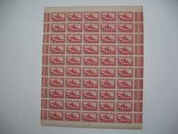 Soudan Feuille De 50 Ex. Du PA 10 Neuf ** Gomme Coloniale Plié En Deux Voir Scan - Unused Stamps