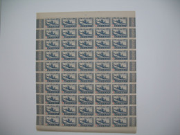 Soudan Feuille De 50 Ex. Du PA 13 Neuf ** Gomme Coloniale Plié En Deux Voir Scan - Unused Stamps