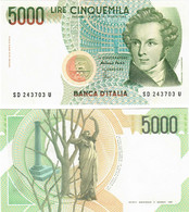 Italy 5000 Lire 1985 UNC - 5000 Lire
