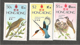 HONG KONG....1975:BIRDS Michel313-15mnh** Cat.Value36Euros($43+) - Ongebruikt