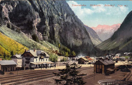 BÖCKSTEIN Bahnhof Tauernbahn, Verlag Burger & Co München. Alte Karte In Guten Zustand - Böckstein