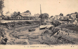 La Tremblade           17             Le Canal Et La Gare         (voir Scan) - La Tremblade