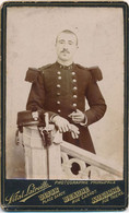 CDV - Portrait Militaire - N°27 Sur Le Col - Photographié Par V.  LATREILLE à Dijon, Beaune, Auxonne (Ca 1900) - Antiche (ante 1900)