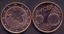 Eurocoins < Estonia > 5 Cents 2017 UNC - Estonie