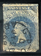 SOUTH AUSTRALIA 1855 - Canceled - Sc# 3 - 6d - Usados