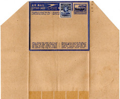 Basutoland - 1944 Uprated 3d Air Mail Letter Card H&G 2 - 1933-1964 Colonie Britannique