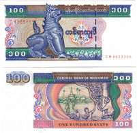 Myanmar 100 Kyat 2004 UNC - Myanmar