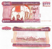 Myanmar 5000 Kyat 2009 UNC - Myanmar